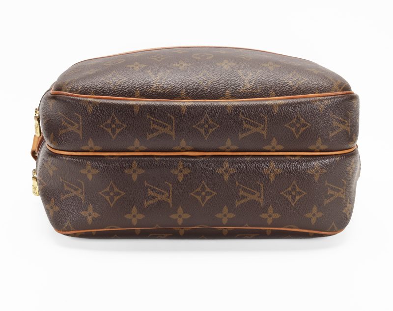 Louis Vuitton Reporter PM M45254 Monogram Canvas – Borsa a Tracolla Pre-Loved Certificata Entrupy Originale - immagine 10