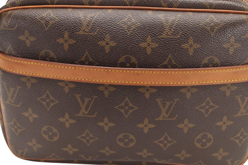 Louis Vuitton Reporter PM M45254 Monogram Canvas – Borsa a Tracolla Pre-Loved Certificata Entrupy Originale - immagine 11