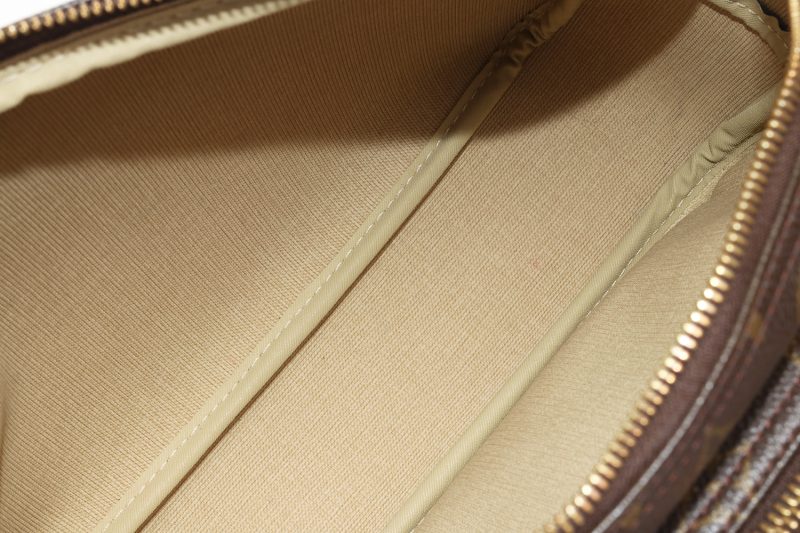 Louis Vuitton Reporter PM M45254 Monogram Canvas – Borsa a Tracolla Pre-Loved Certificata Entrupy Originale - immagine 13