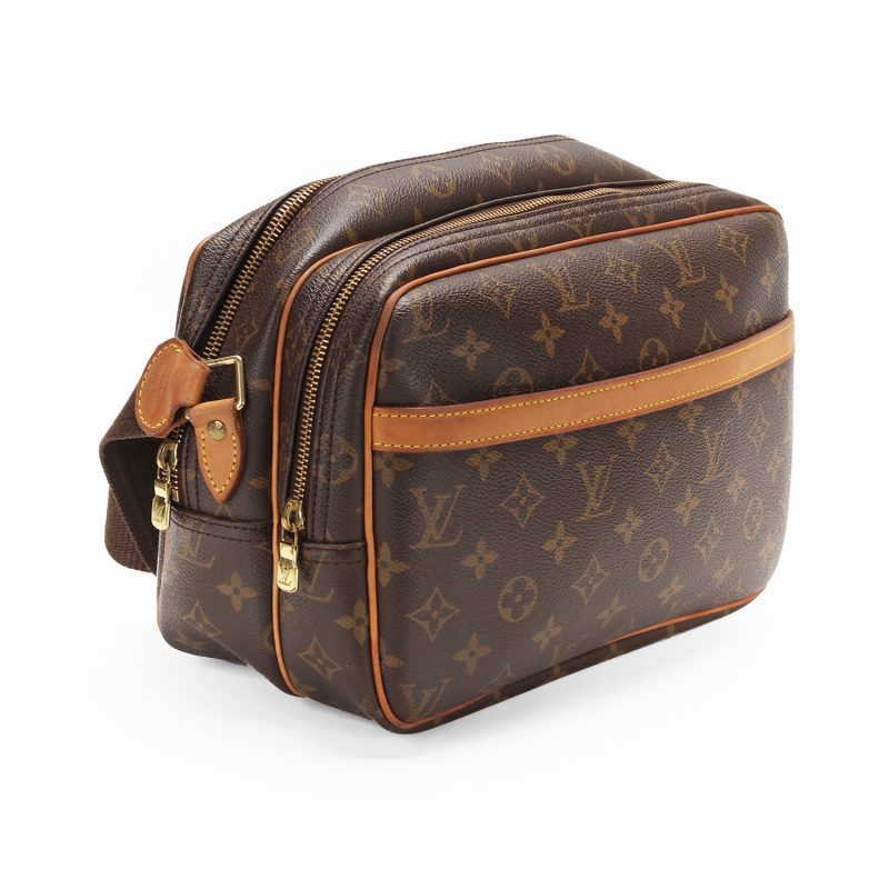 Louis Vuitton Reporter PM M45254 Monogram Canvas – Borsa a Tracolla Pre-Loved Certificata Entrupy Originale - immagine 3