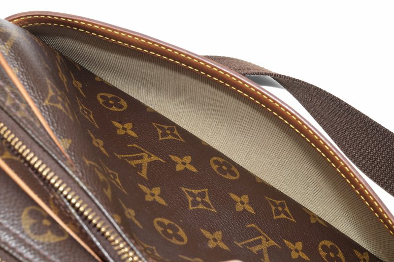 Louis Vuitton Reporter PM M45254 Monogram Canvas – Borsa a Tracolla Pre-Loved Certificata Entrupy Originale - immagine 16