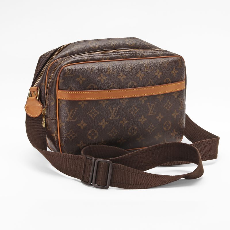 Louis Vuitton Reporter PM M45254 Monogram Canvas – Borsa a Tracolla Pre-Loved Certificata Entrupy Originale - immagine 2