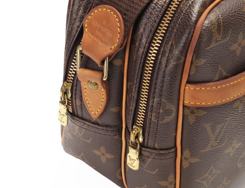 Louis Vuitton Reporter PM M45254 Monogram Canvas – Borsa a Tracolla Pre-Loved Certificata Entrupy Originale - immagine 6