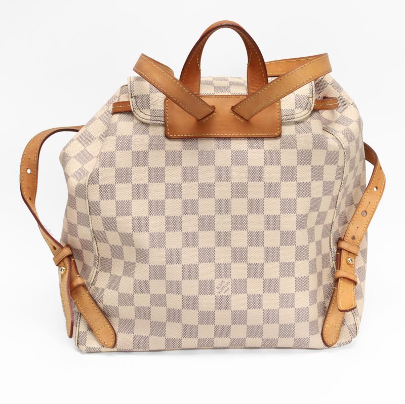 Louis Vuitton Zaino Sperone Damier Azur N41578 – Pre-Loved 2016, Verified by Entrupy - immagine 2