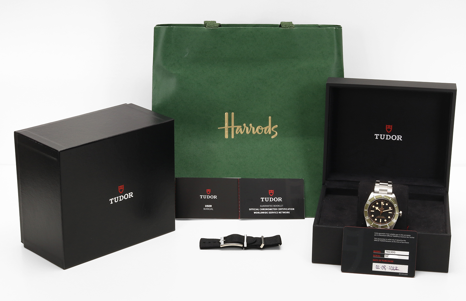 Tudor Black Bay 79230G Harrods Special Edition – 2022 – Acciaio 41mm – Full Set – Mai Indossato - immagine 16