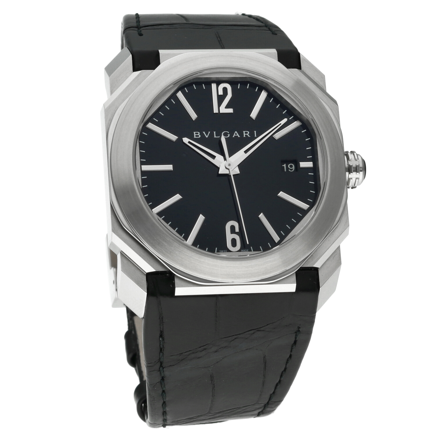 Bulgari Octo L’Originale ref. BGO38BSLD – Automatico 38mm Acciaio Quadrante Nero – Scatola & Garanzia 2025 – Mai Indossato