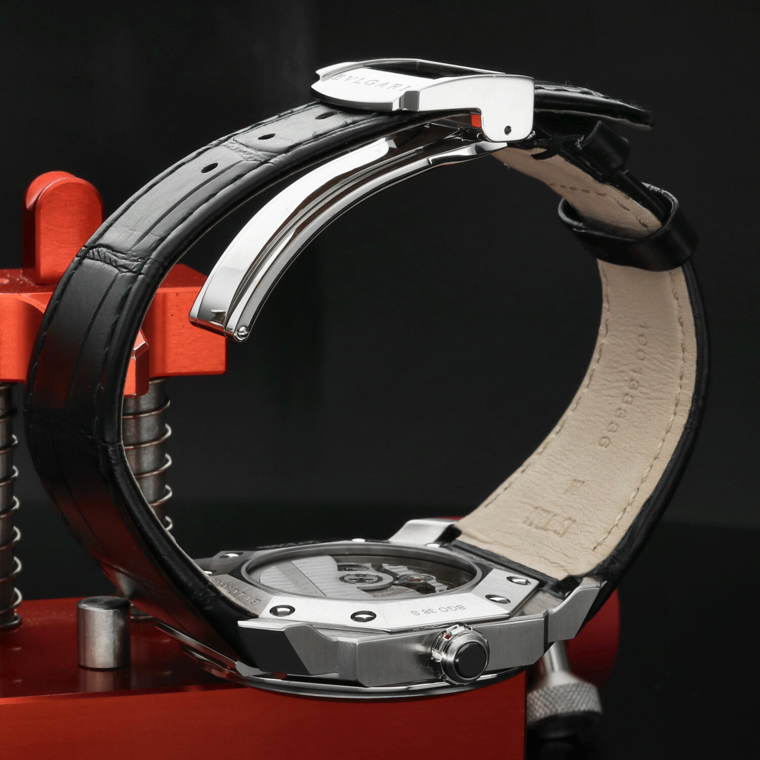 Bulgari Octo L’Originale ref. BGO38BSLD – Automatico 38mm Acciaio Quadrante Nero – Scatola & Garanzia 2025 – Mai Indossato - immagine 9