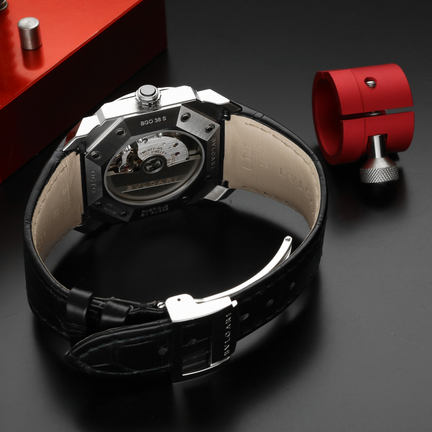 Bulgari Octo L’Originale ref. BGO38BSLD – Automatico 38mm Acciaio Quadrante Nero – Scatola & Garanzia 2025 – Mai Indossato - immagine 10
