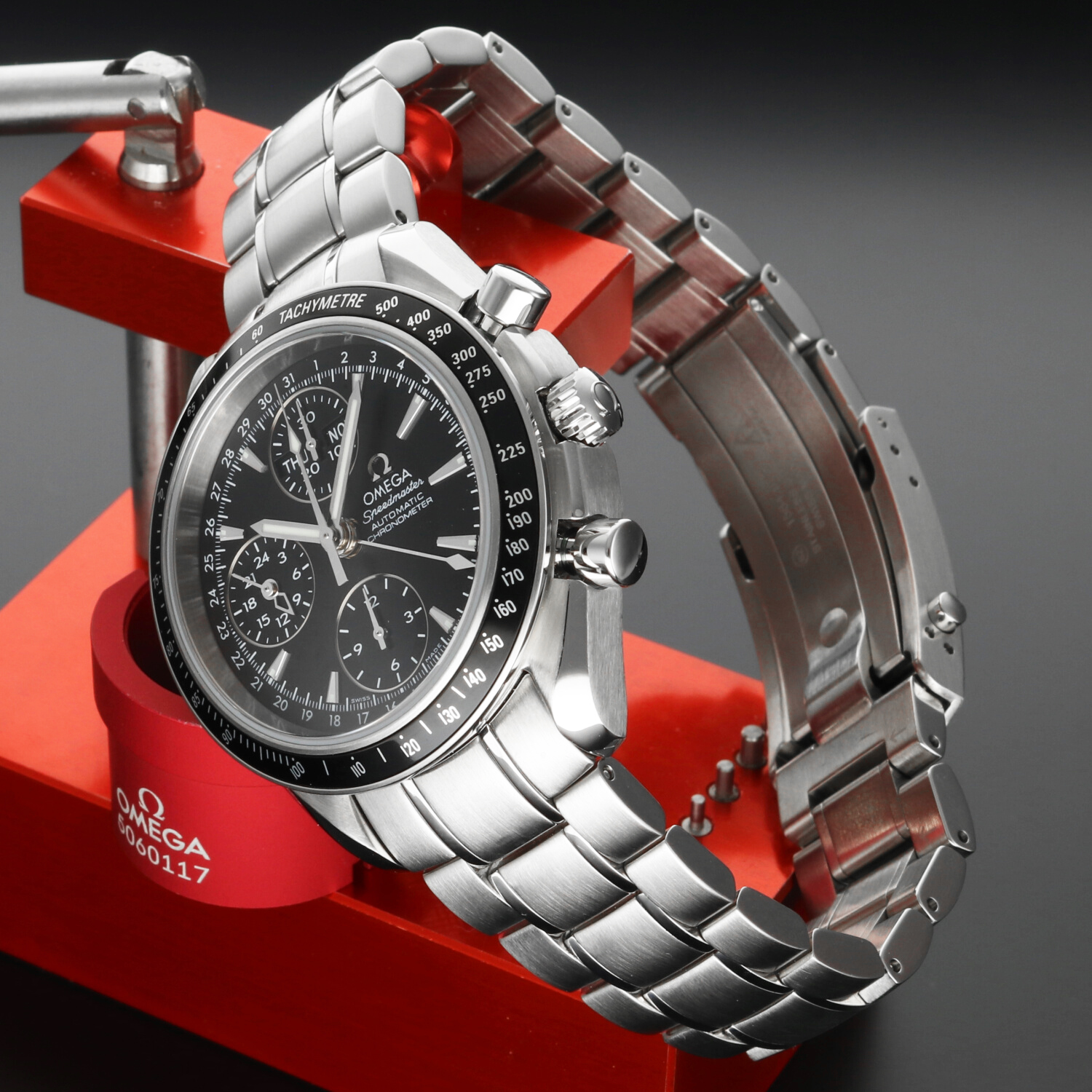 Omega Speedmaster Day Date “Triple Date” 3220.50.00 – c. 2012 – Automatic 40 mm – Full Set – Omega Serviced - Image 3