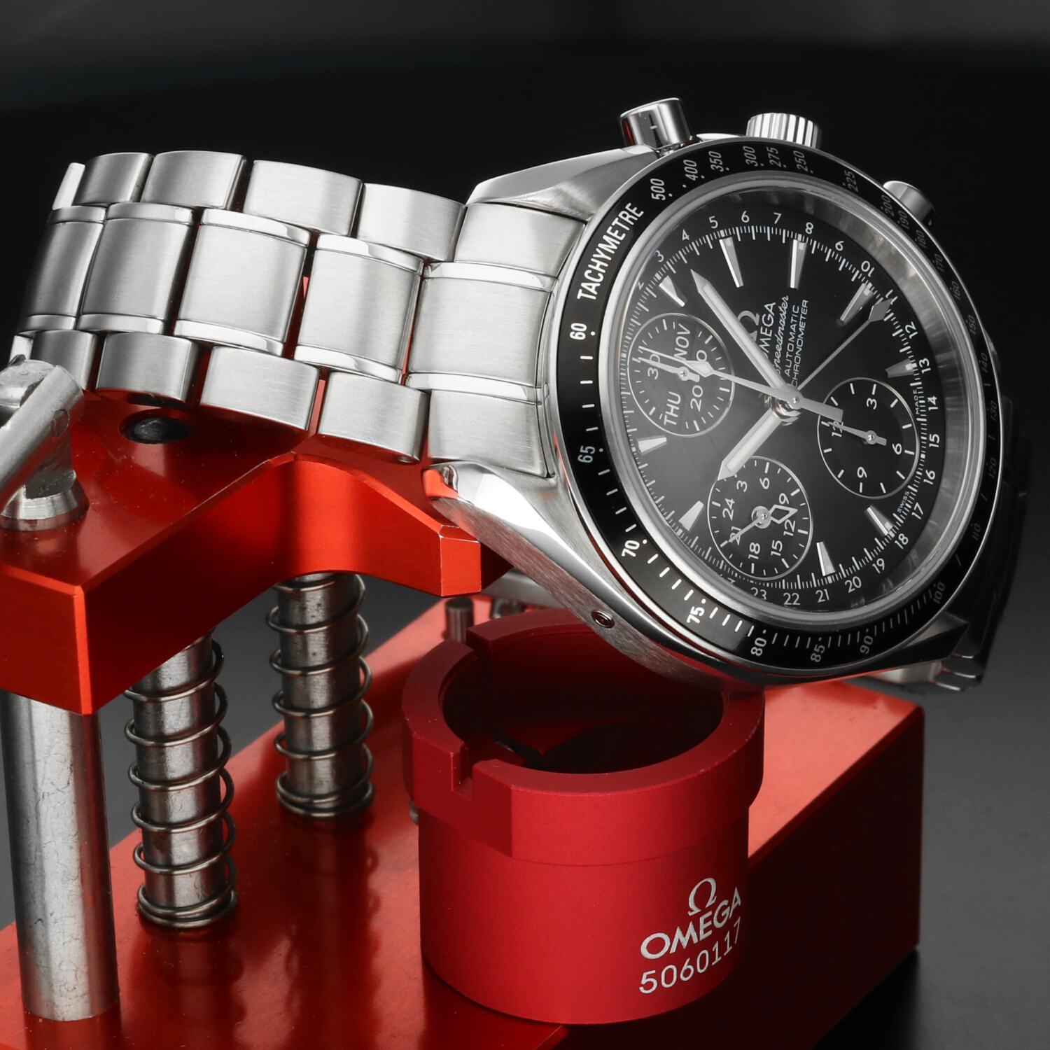 Omega Speedmaster Day Date “Triple Date” 3220.50.00 – c. 2012 – Automatic 40 mm – Full Set – Omega Serviced - Image 5