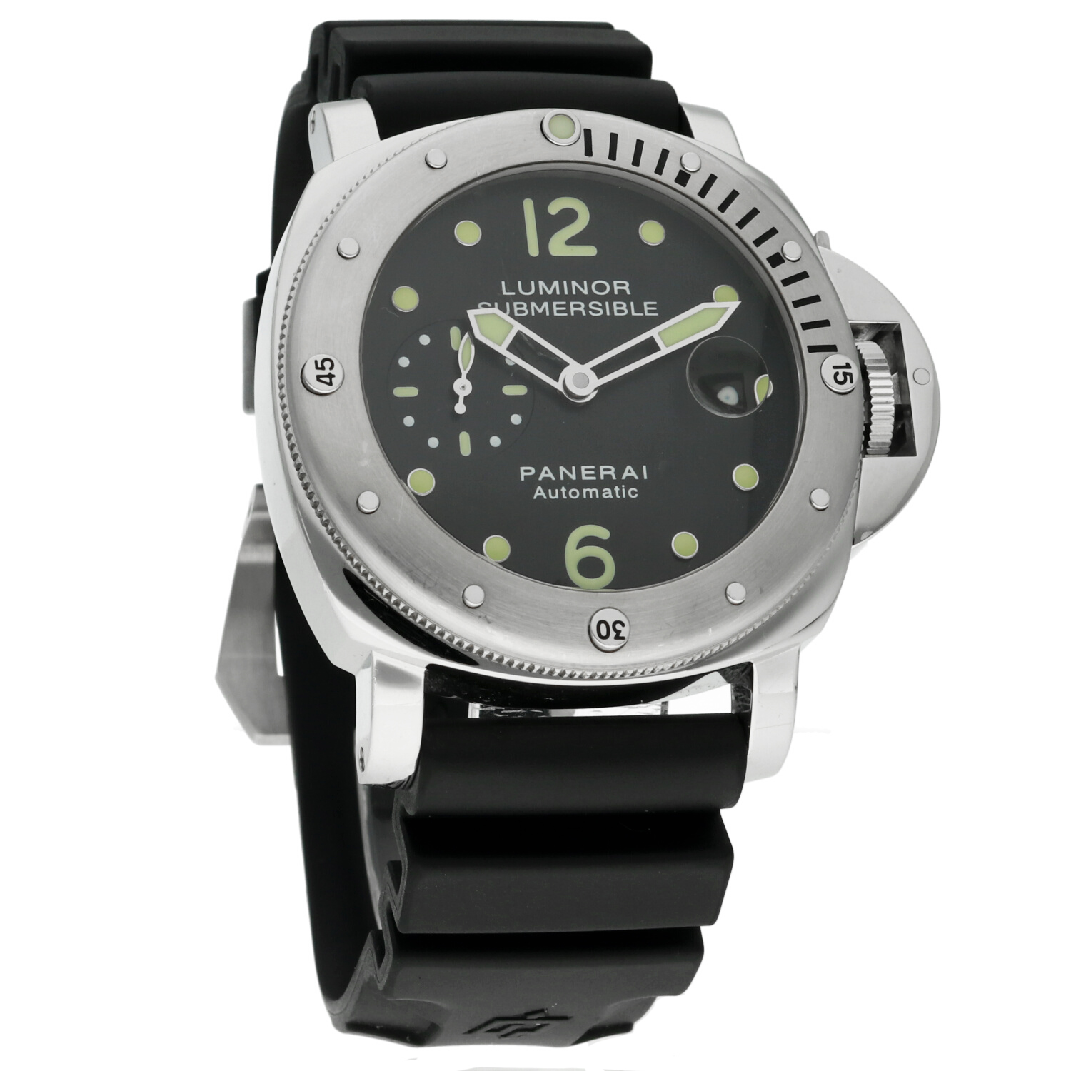 Panerai Luminor Submersible PAM00024 Automatico 44mm – 2010 – Full Set – Mai Lucidato – Con 3 Cinturini