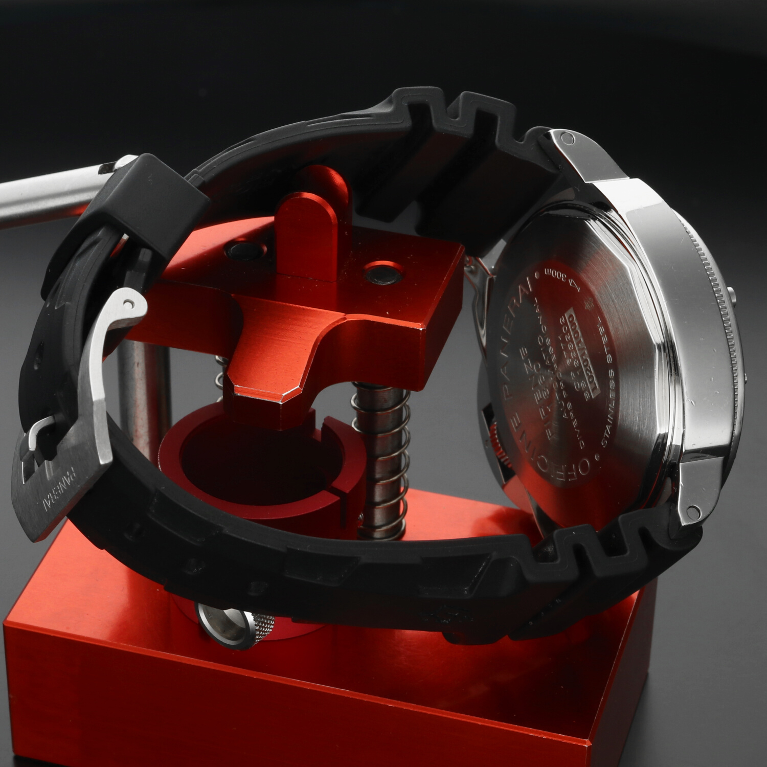 Panerai Luminor Submersible PAM00024 Automatico 44mm – 2010 – Full Set – Mai Lucidato – Con 3 Cinturini - immagine 6