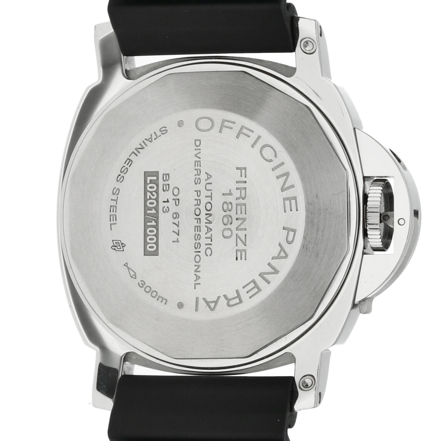 Panerai Luminor Submersible PAM00024 Automatico 44mm – 2010 – Full Set – Mai Lucidato – Con 3 Cinturini - immagine 15