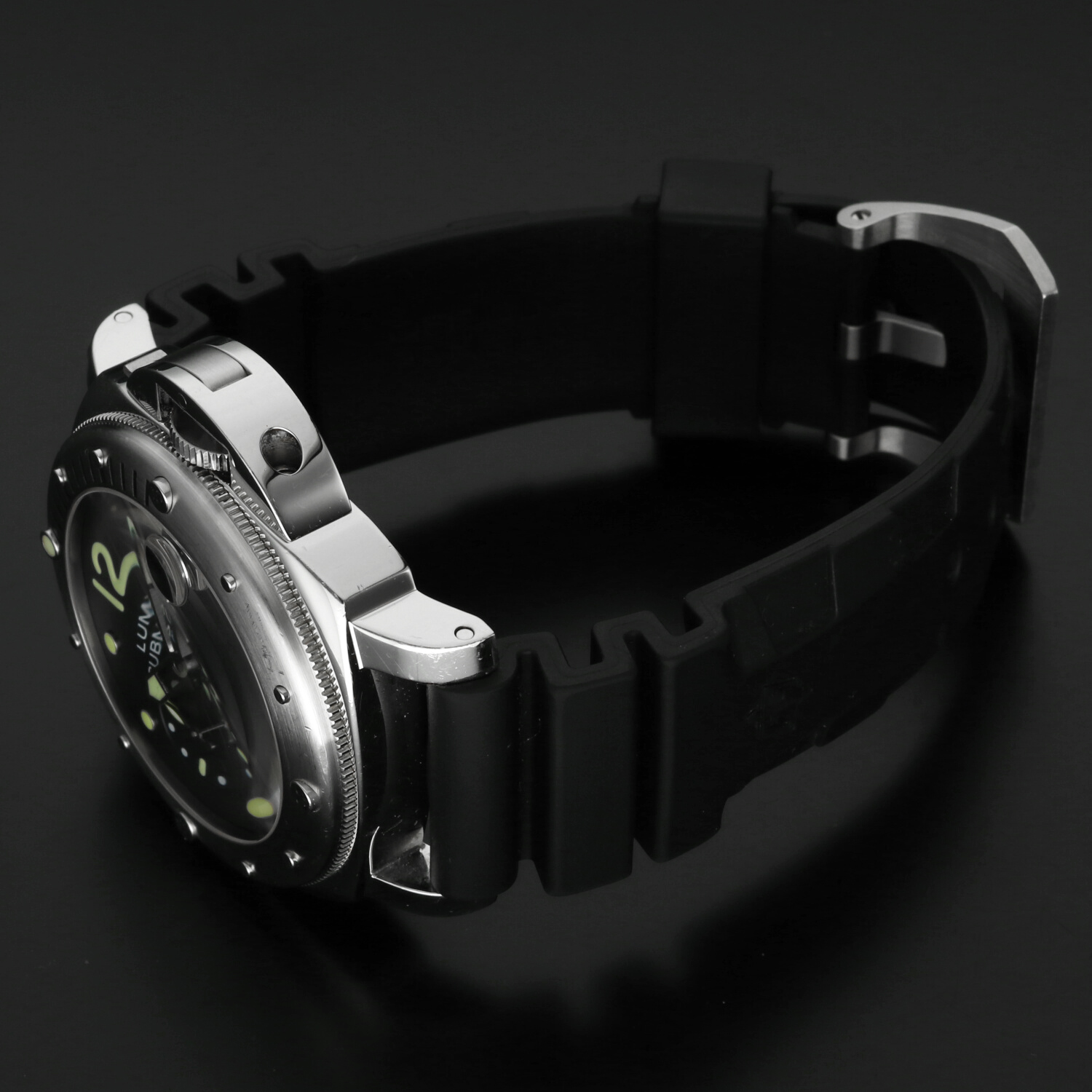 Panerai Luminor Submersible PAM00024 Automatico 44mm – 2010 – Full Set – Mai Lucidato – Con 3 Cinturini - immagine 12