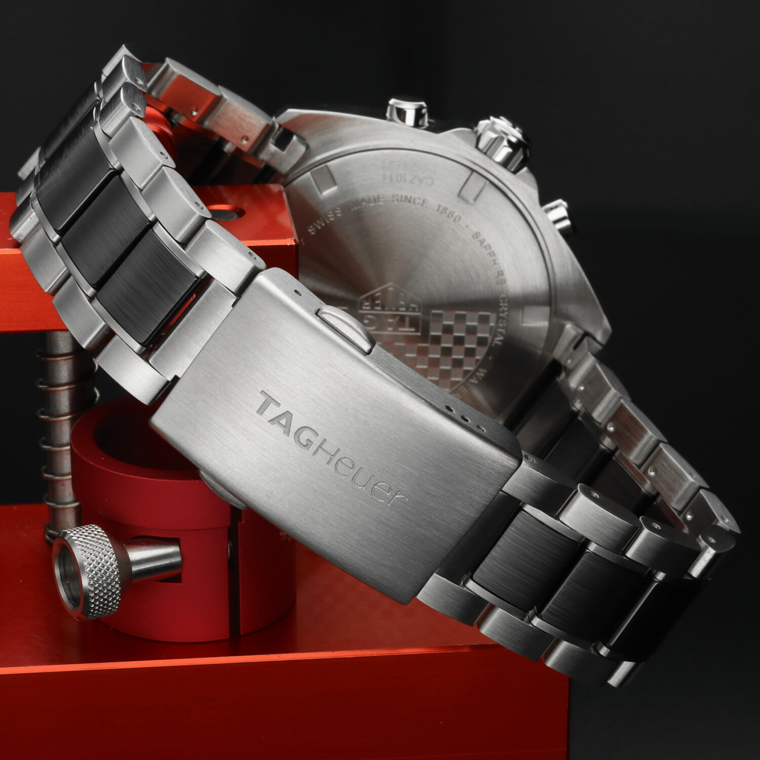 TAG Heuer Formula 1 CAZ1011.BA0843 – 43mm – Anthracite Sunray Dial – Ceramic Bezel – Steel/Ceramic Bracelet – Full Set 2024 - Image 7