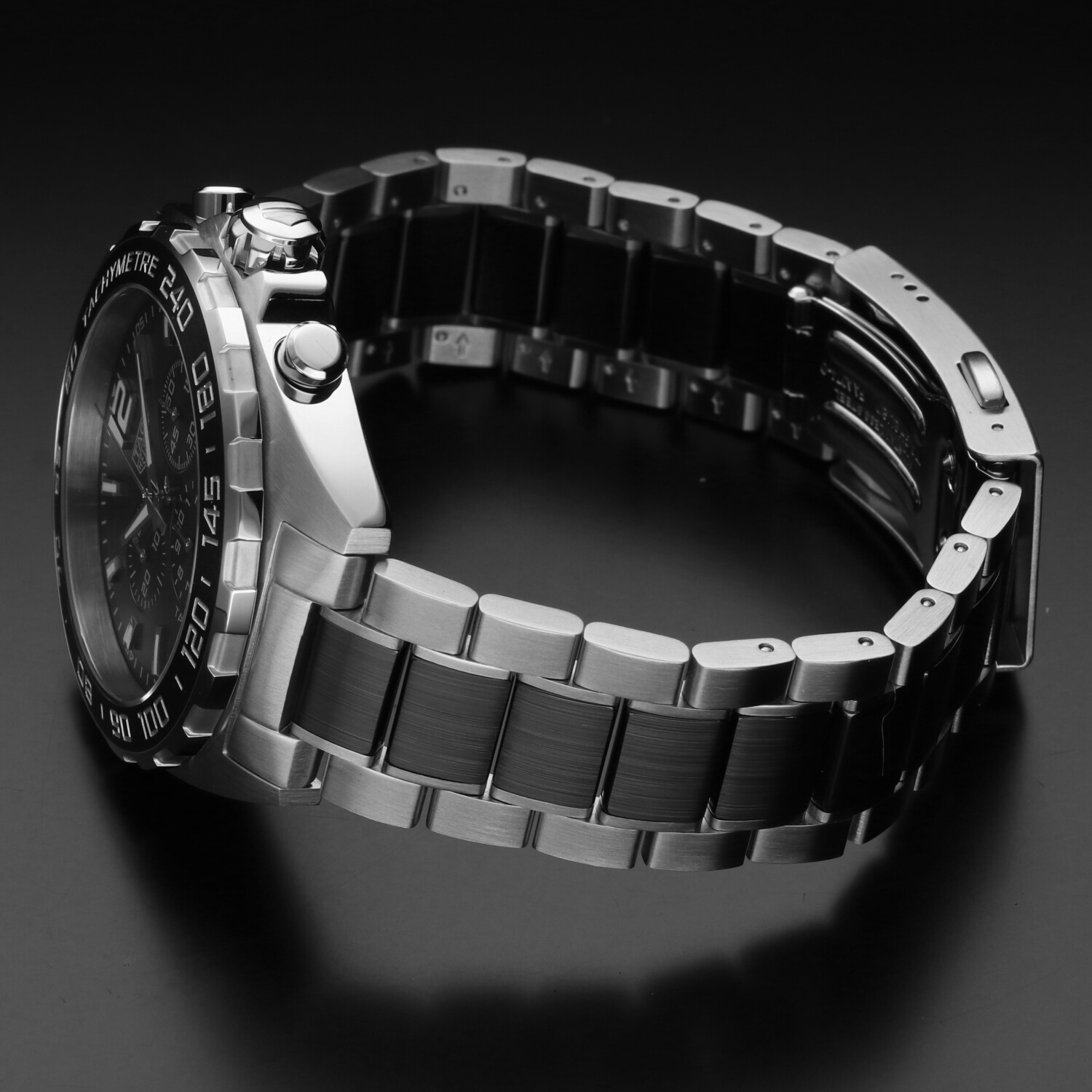 TAG Heuer Formula 1 CAZ1011.BA0843 – 43mm – Anthracite Sunray Dial – Ceramic Bezel – Steel/Ceramic Bracelet – Full Set 2024 - Image 12