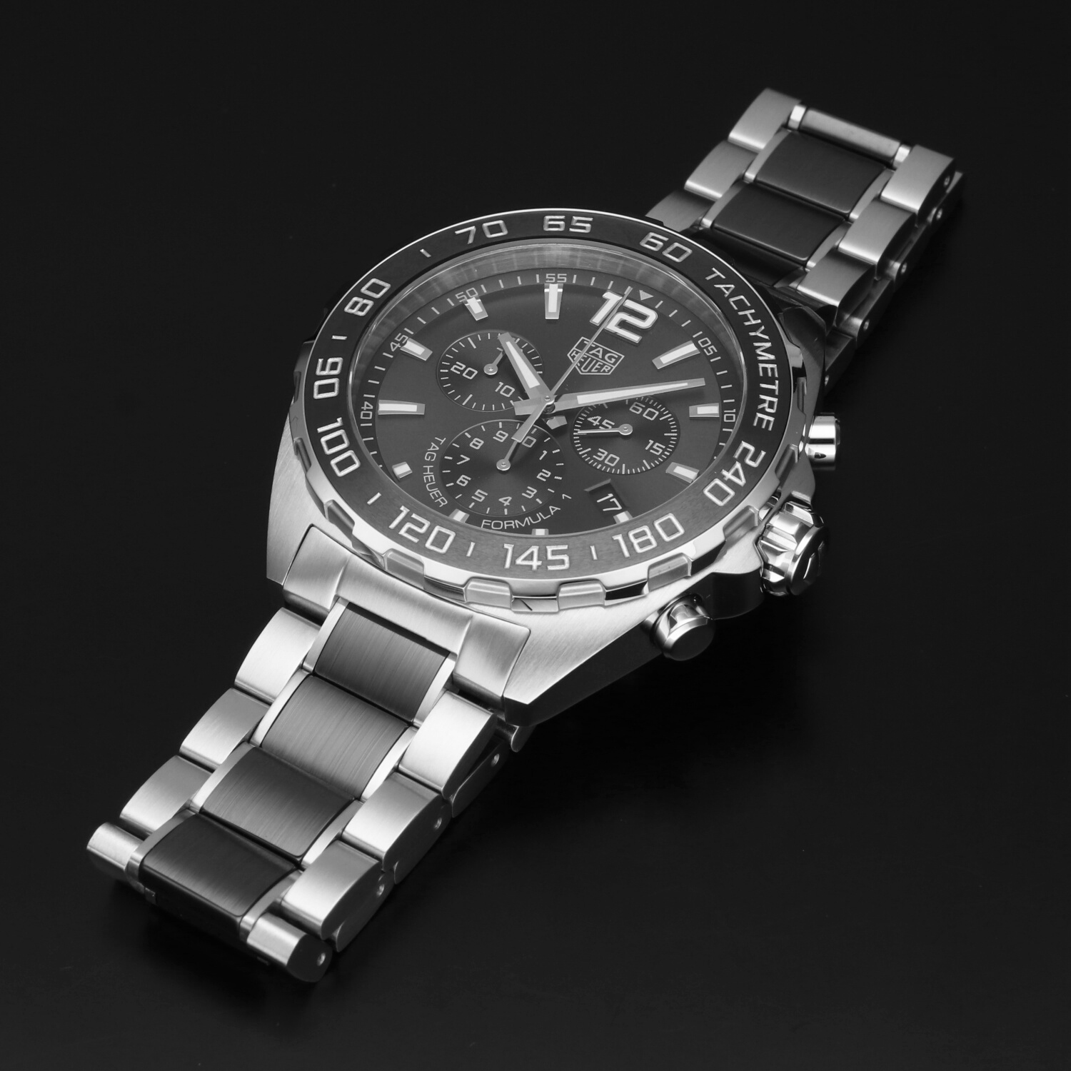 TAG Heuer Formula 1 CAZ1011.BA0843 – 43mm – Anthracite Sunray Dial – Ceramic Bezel – Steel/Ceramic Bracelet – Full Set 2024 - Image 11