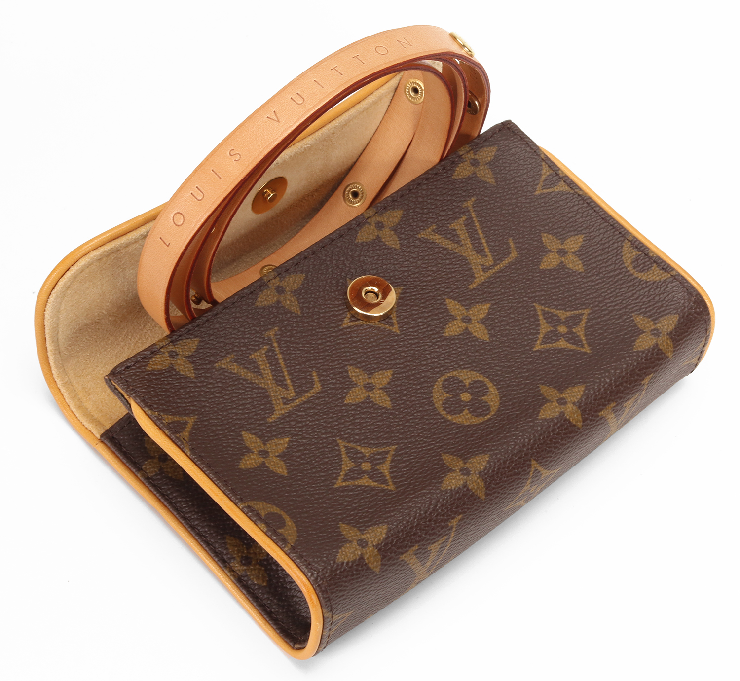 Autentica Pre Loved Louis Vuitton Pochette Florentine M51855 – Monogram – Excellent - immagine 11