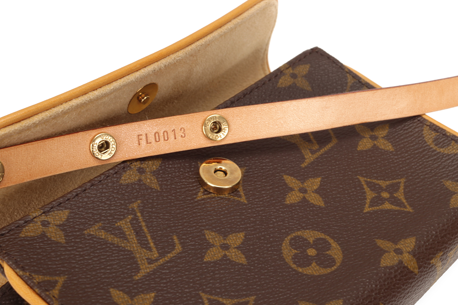 Autentica Pre Loved Louis Vuitton Pochette Florentine M51855 – Monogram – Excellent - immagine 12
