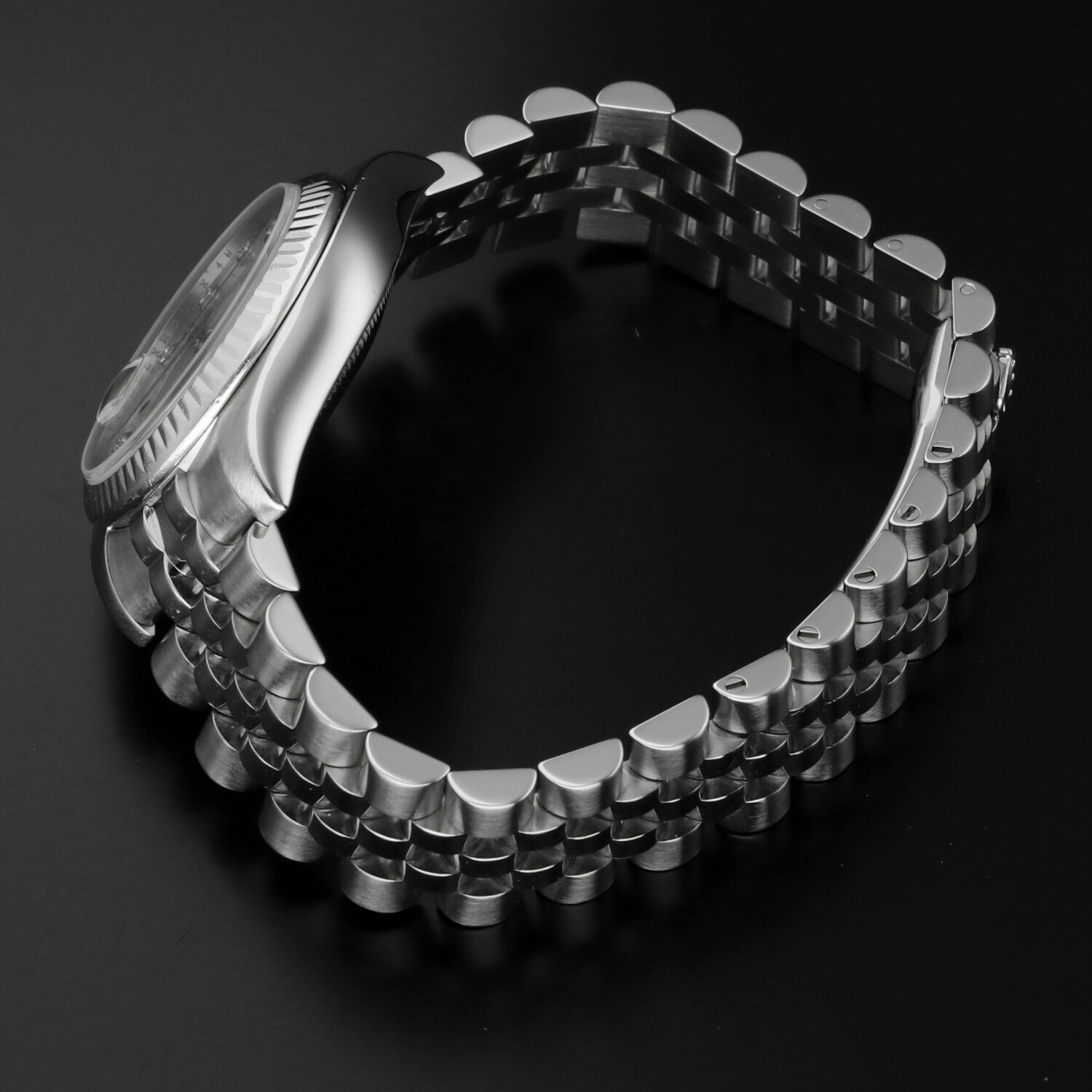 Rolex Datejust 31 Ref. 178274 Silver Diamond Dial Jubilee Steel White Gold c.2013 - Image 12