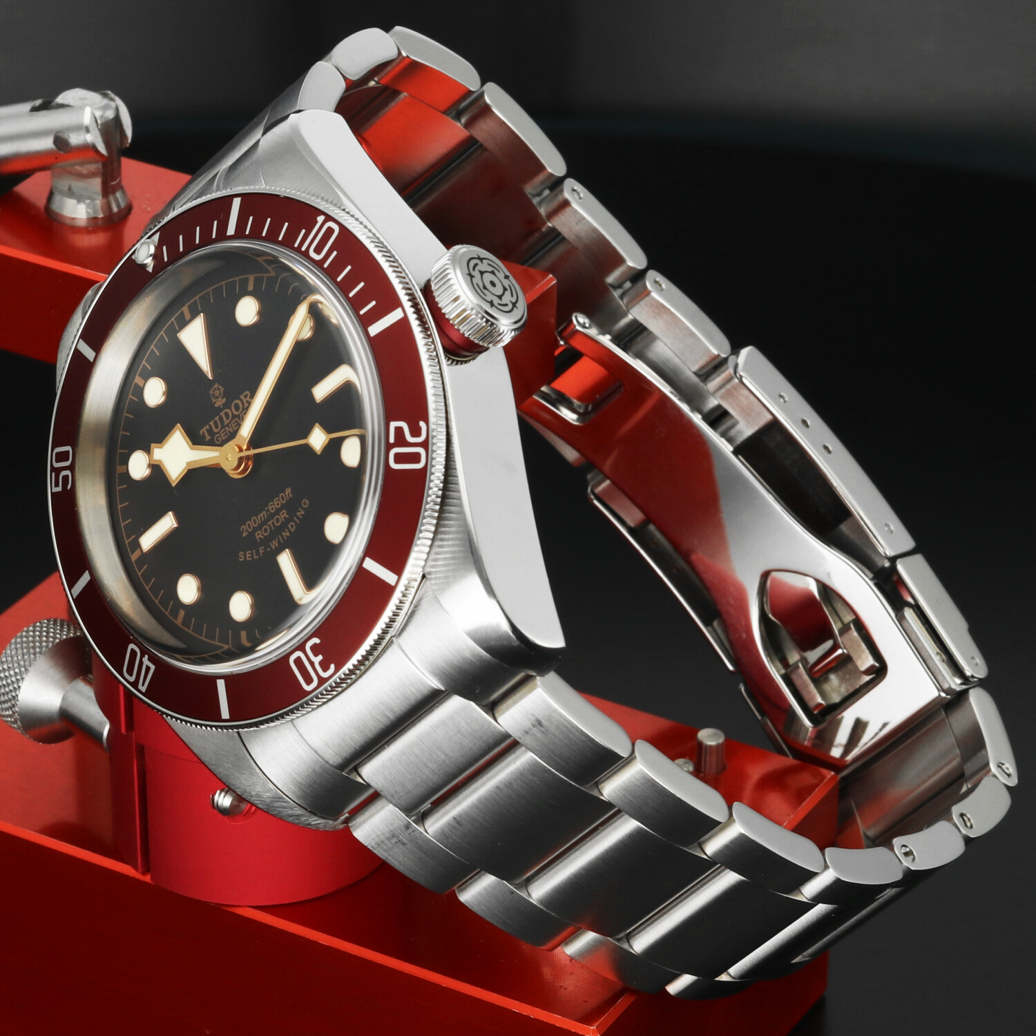 Tudor Heritage Black Bay 79220R – Mai Lucidato – 41mm – Automatico ETA 2824-2 – Full Set – 2013 - immagine 3