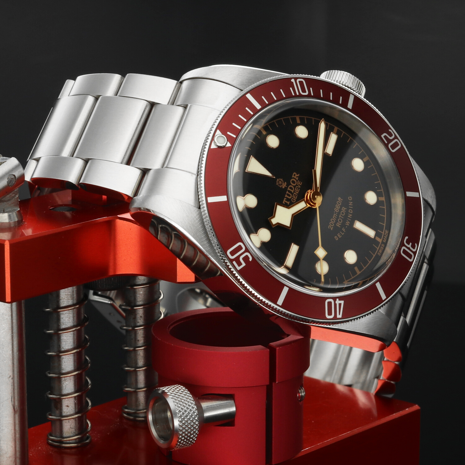 Tudor Heritage Black Bay 79220R – Mai Lucidato – 41mm – Automatico ETA 2824-2 – Full Set – 2013 - immagine 5