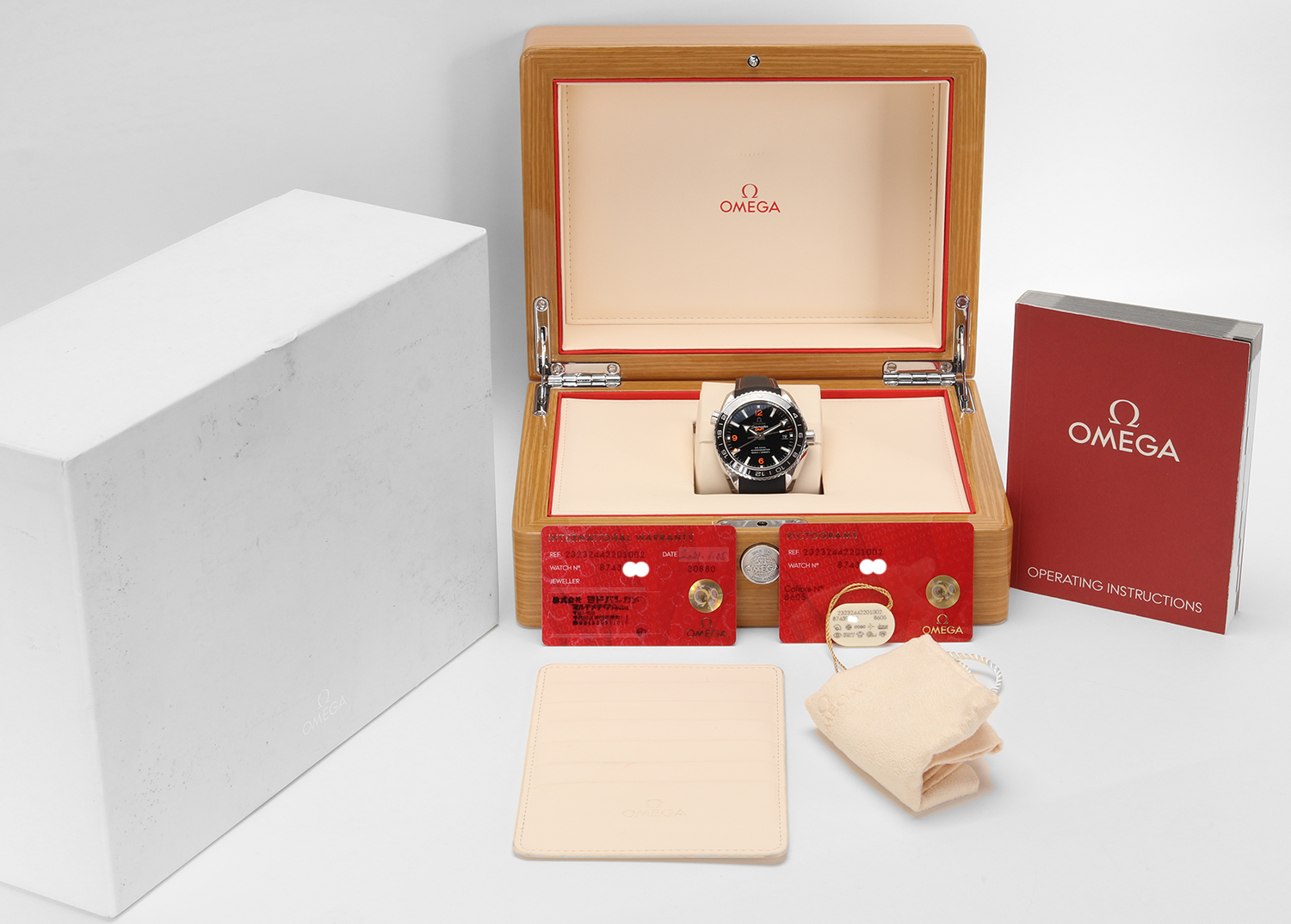 Omega Seamaster Planet Ocean 600M GMT 43,5mm Ref. 232.32.44.22.01.002 - Full Set - 2021 - Mai Lucidato - Garanzia Omega - immagine 16