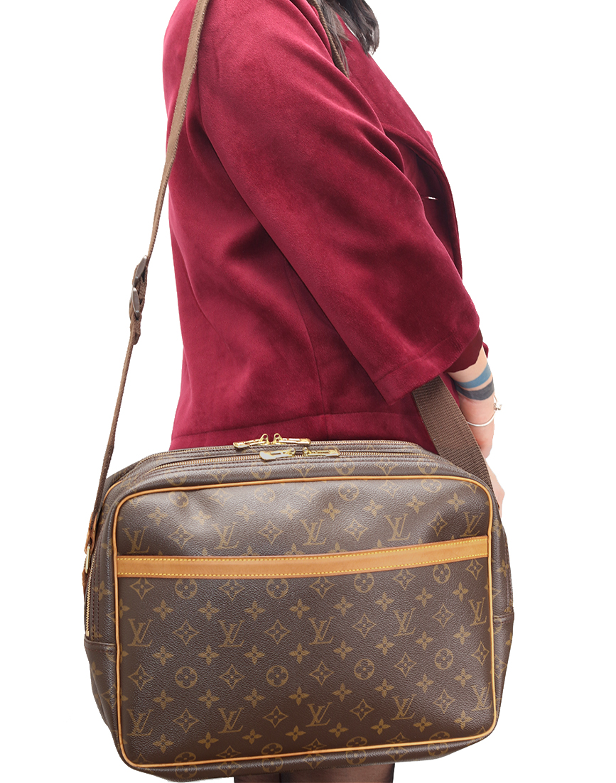 Louis Vuitton Monogram Reporter GM M45252 Pre-Loved – Messenger Iconica in Tela Monogram - immagine 3