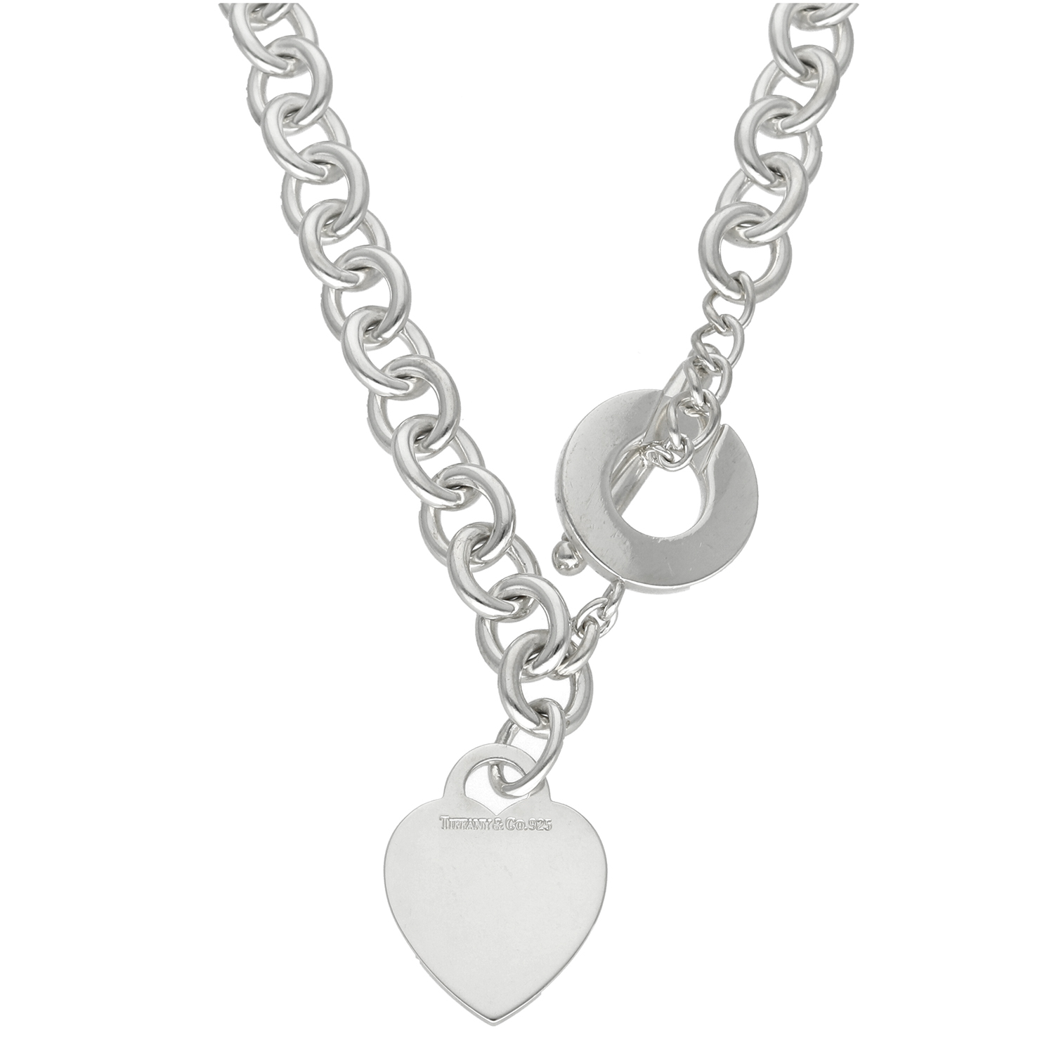 Tiffany Heart Tag Toggle Necklace Pre-Loved in Argento 925 – Collana Iconica con Cuore - immagine 4