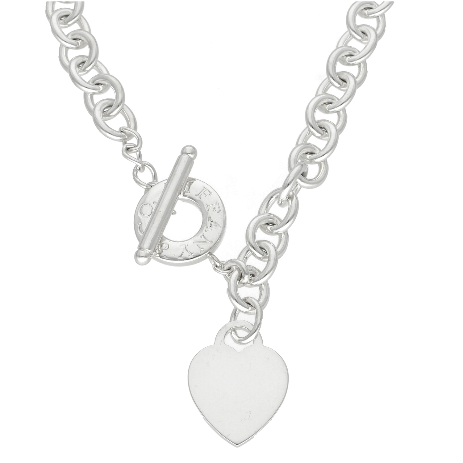 Tiffany Heart Tag Toggle Necklace Pre-Loved in Argento 925 – Collana Iconica con Cuore