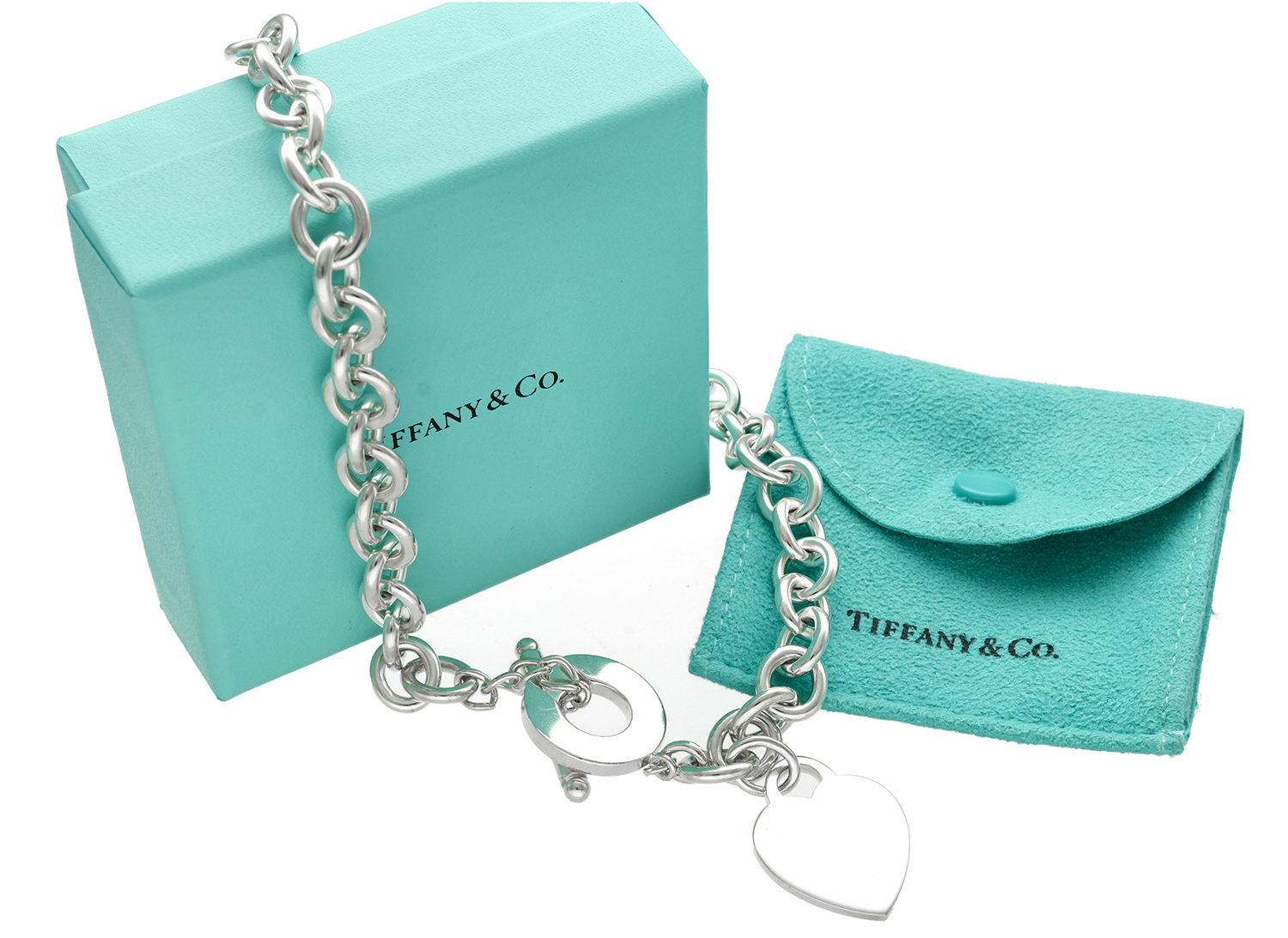 Tiffany Heart Tag Toggle Necklace Pre-Loved in Argento 925 – Collana Iconica con Cuore - immagine 5