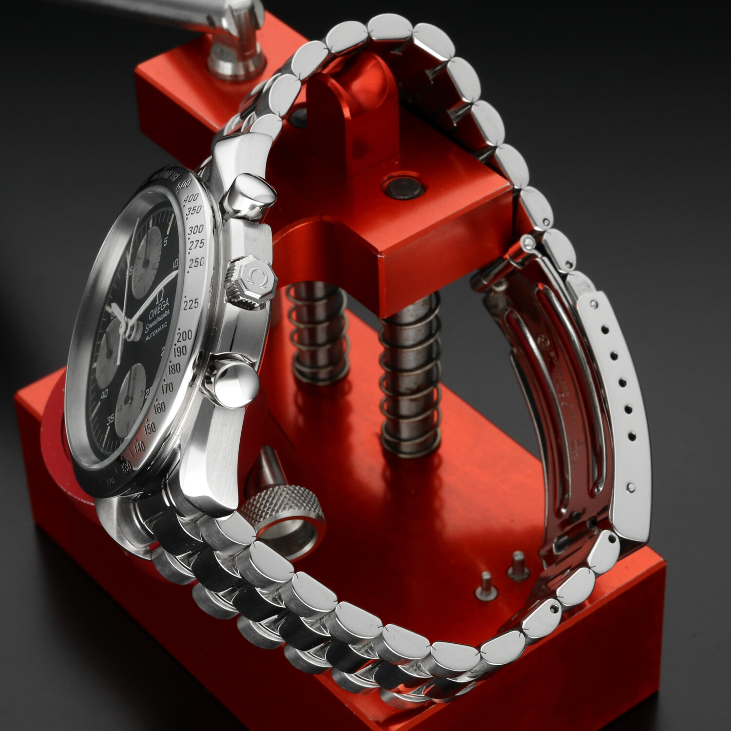 Omega Speedmaster Date 3511.50.00 Reverse Panda 39mm Cal. 1152 - Scatola & Garanzia - immagine 4