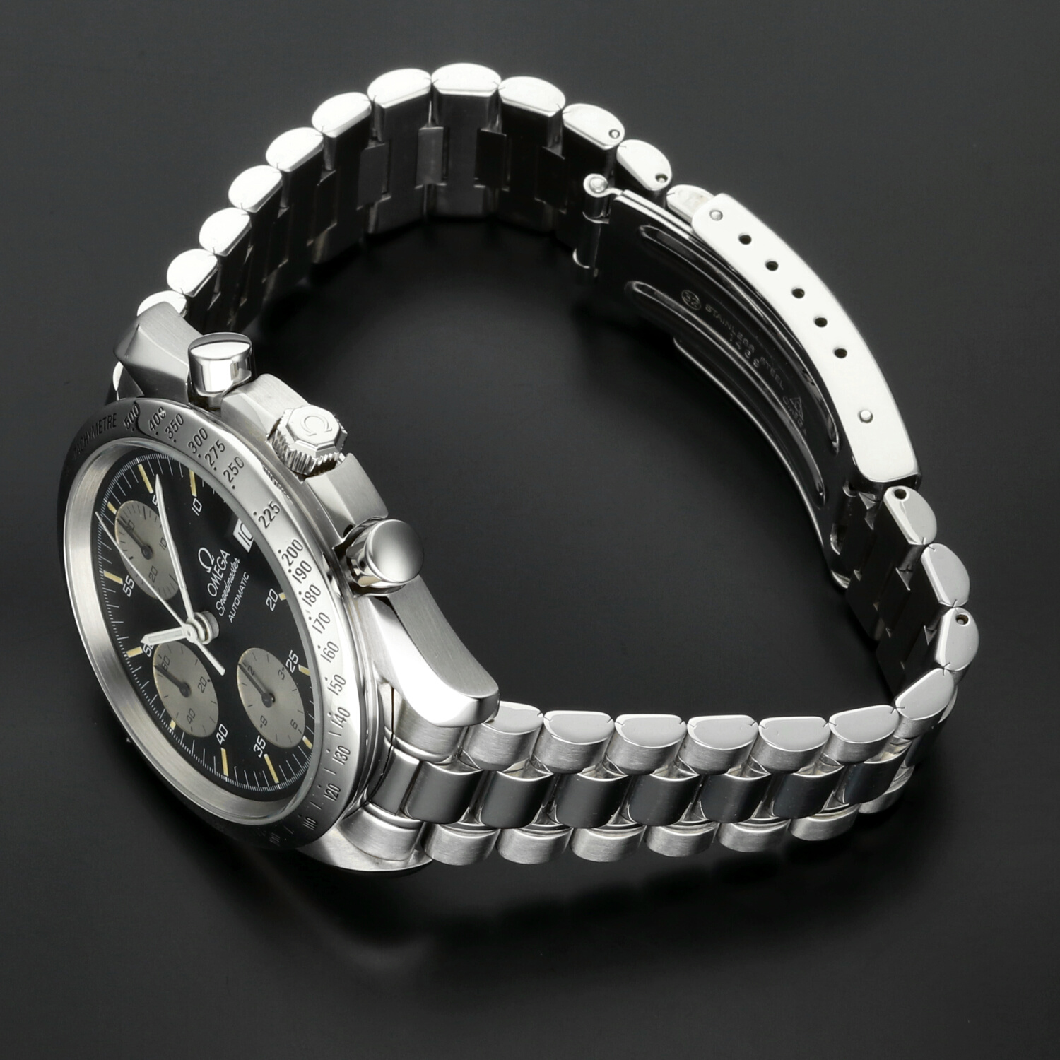 Omega Speedmaster Date 3511.50.00 Reverse Panda 39mm Cal. 1152 - Scatola & Garanzia - immagine 10