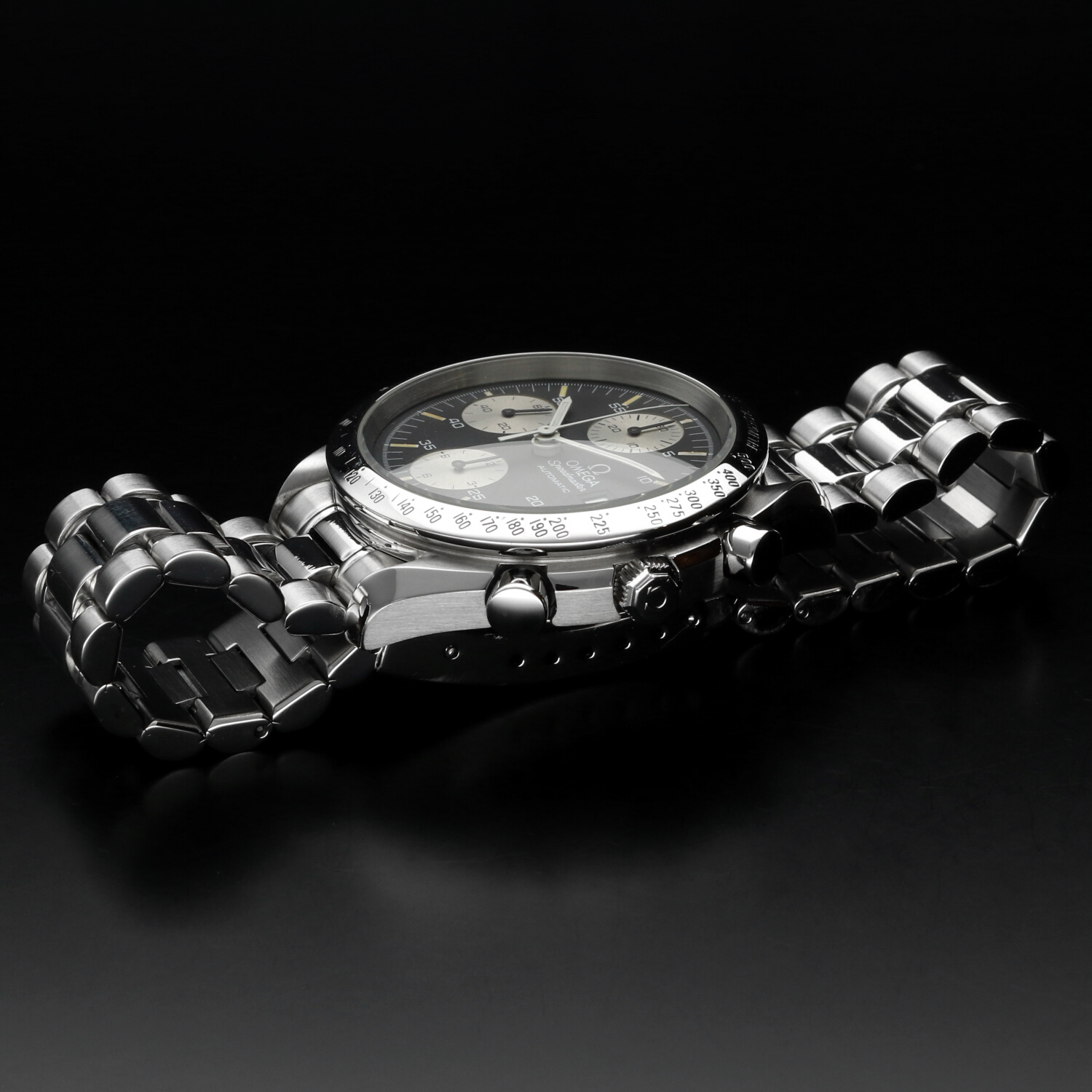 Omega Speedmaster Date 3511.50.00 Reverse Panda 39mm Cal. 1152 - Scatola & Garanzia - immagine 9