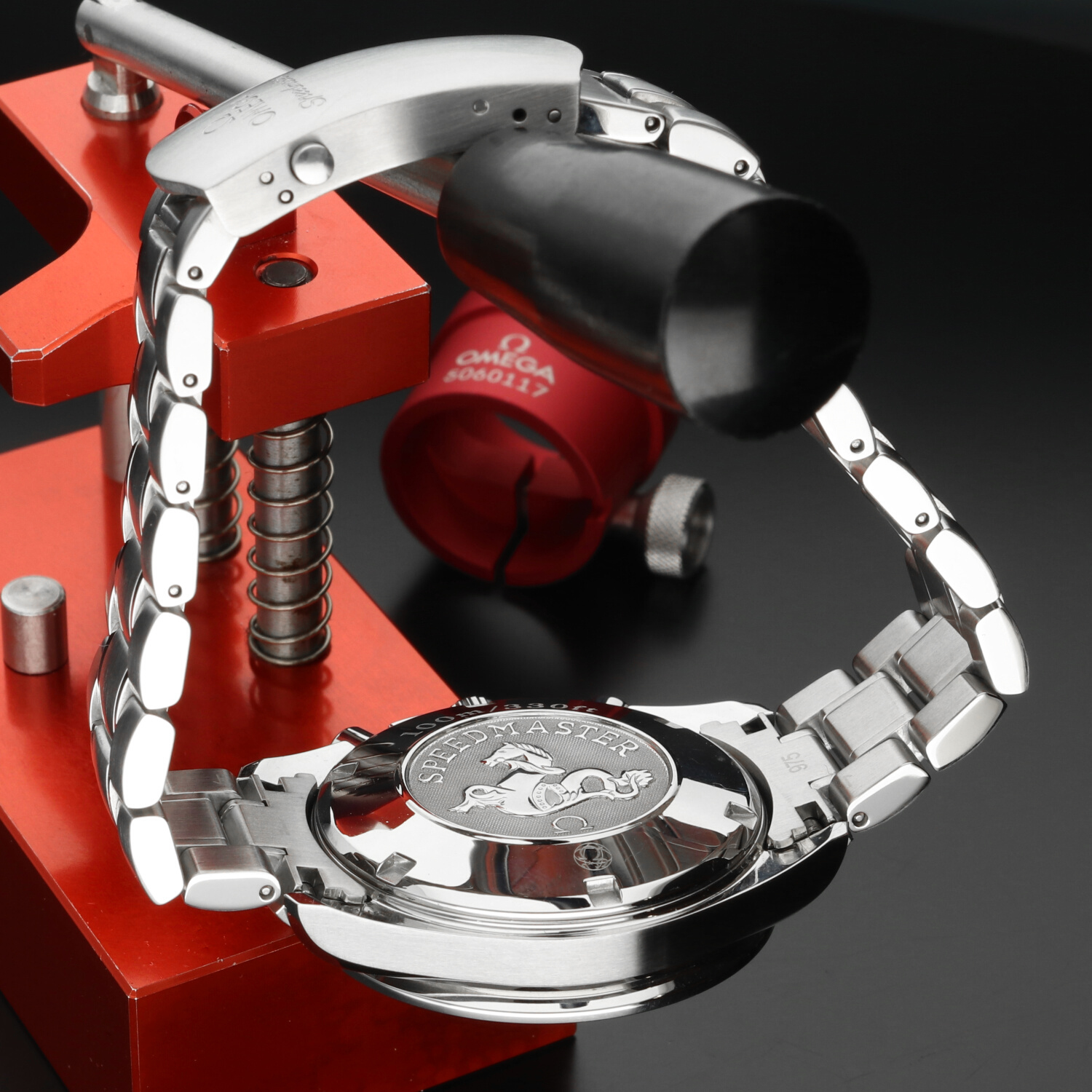 Omega Speedmaster Date 3210.50.00 Acciaio Automatico 40mm 2010 Full Set Revisionato Ufficiale Omega - immagine 9