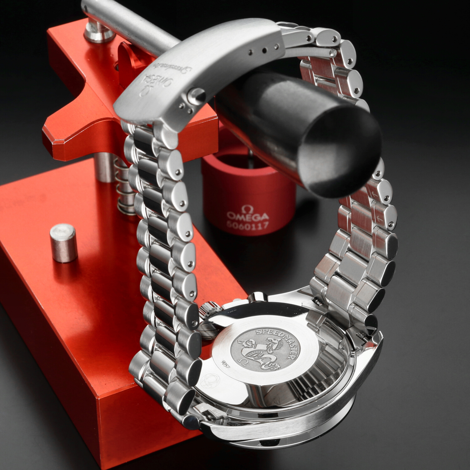 Omega Speedmaster Reduced Vetro Zaffiro ref. 3539.50.00 Full Set Revisionato Omega - immagine 8