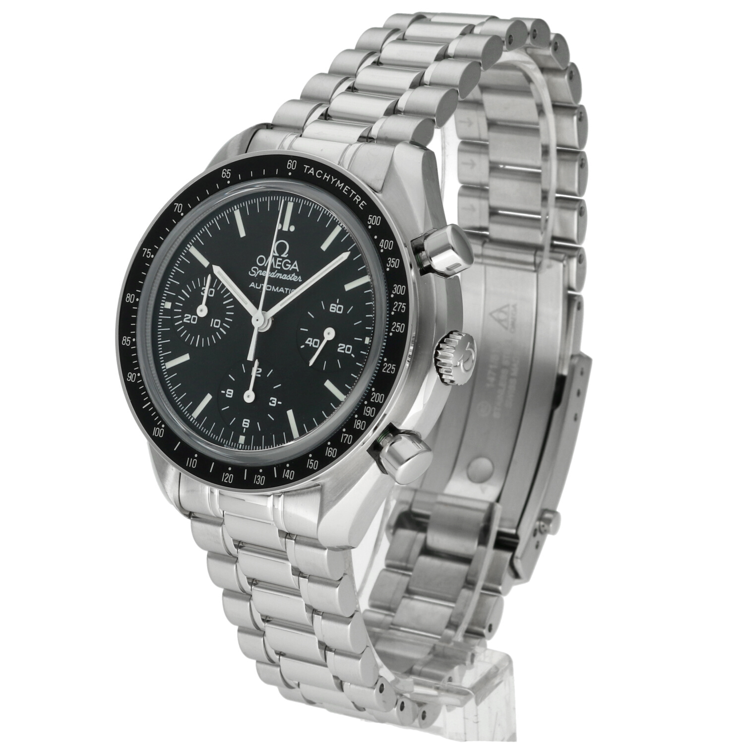 Omega Speedmaster Reduced Vetro Zaffiro ref. 3539.50.00 Full Set Revisionato Omega - immagine 14