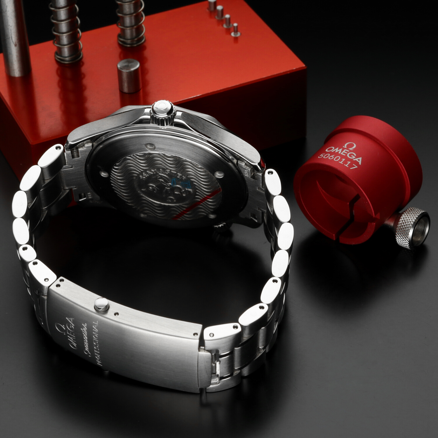 Omega Seamaster Professional 300M 2264.50.00 Peter Blake Quartz 41mm 1999 Full Set - Image 10