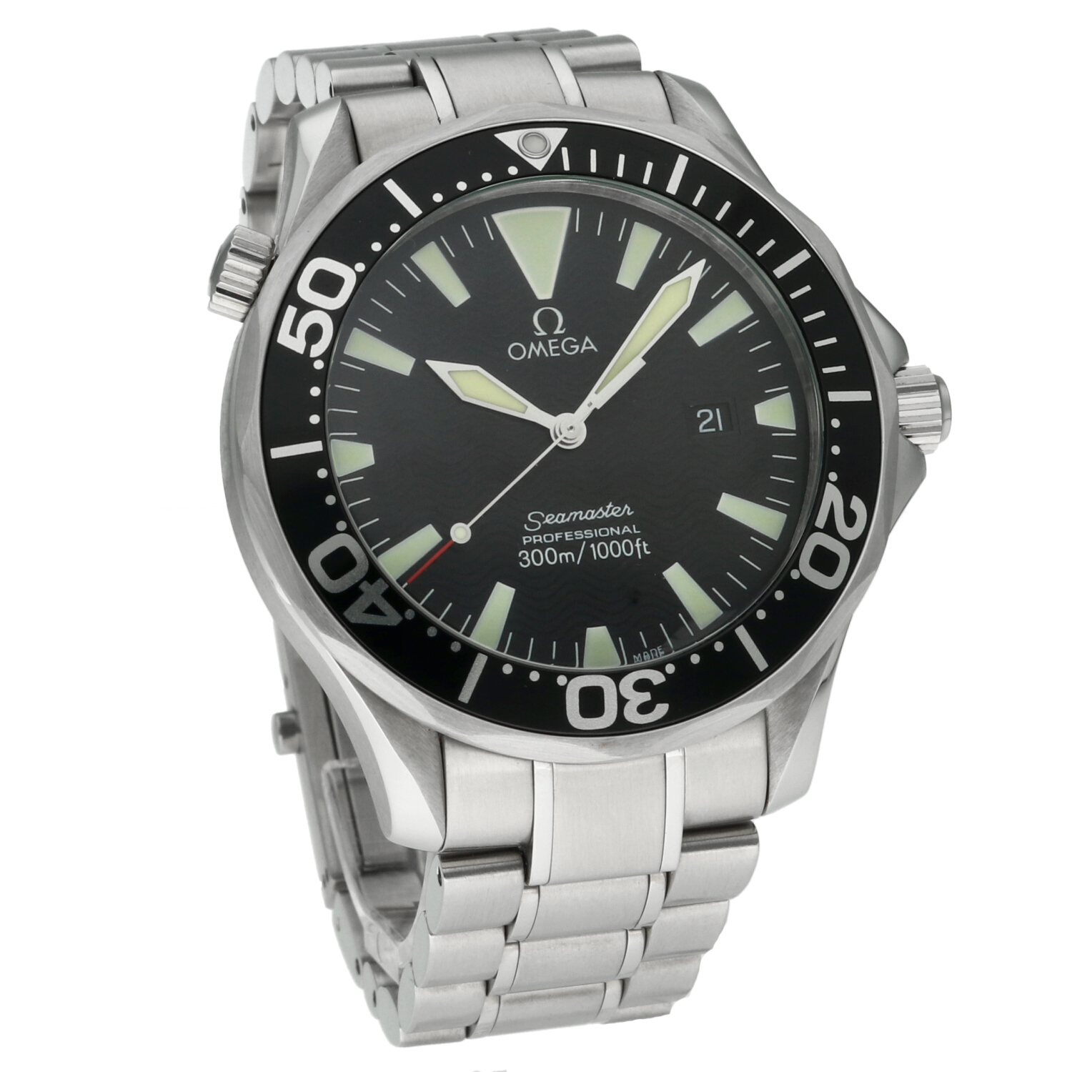 Omega Seamaster Professional 300M 2264.50.00 Peter Blake Quartz 41mm 1999 Full Set