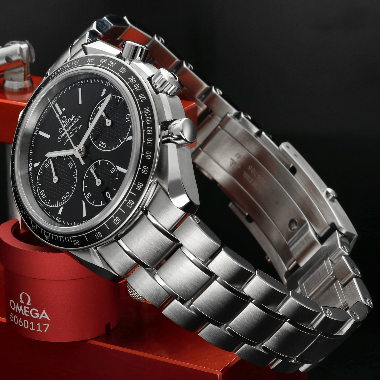 Omega Speedmaster Racing 326.30.40.50.01.001 40mm Nuovo Mai Indossato 2025 Full Set Chronometer - immagine 5