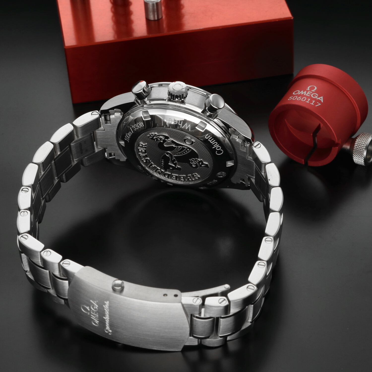 Omega Speedmaster Racing 326.30.40.50.01.001 40mm Nuovo Mai Indossato 2025 Full Set Chronometer - immagine 10