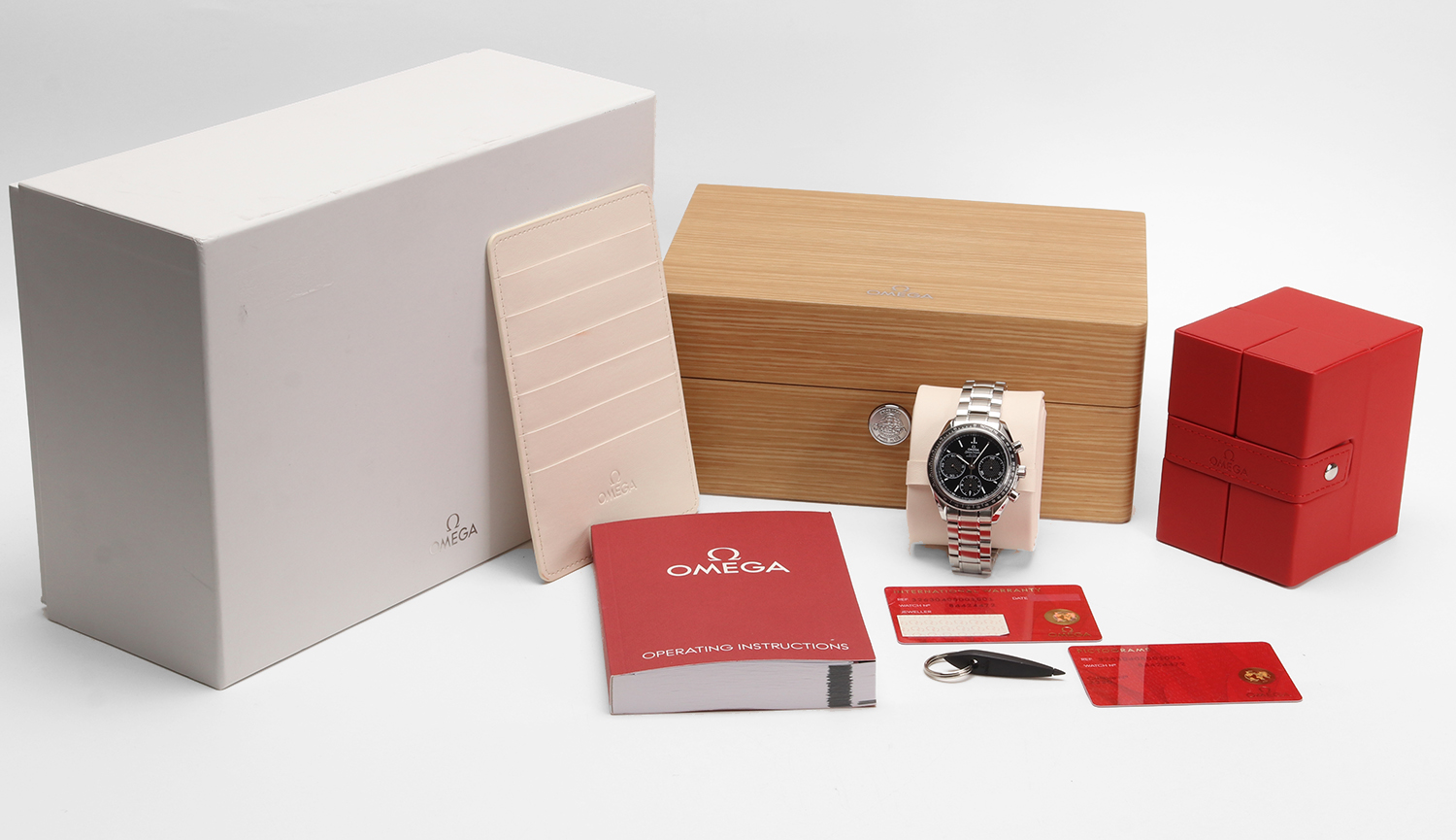 Omega Speedmaster Racing 326.30.40.50.01.001 40mm Nuovo Mai Indossato 2025 Full Set Chronometer - immagine 16