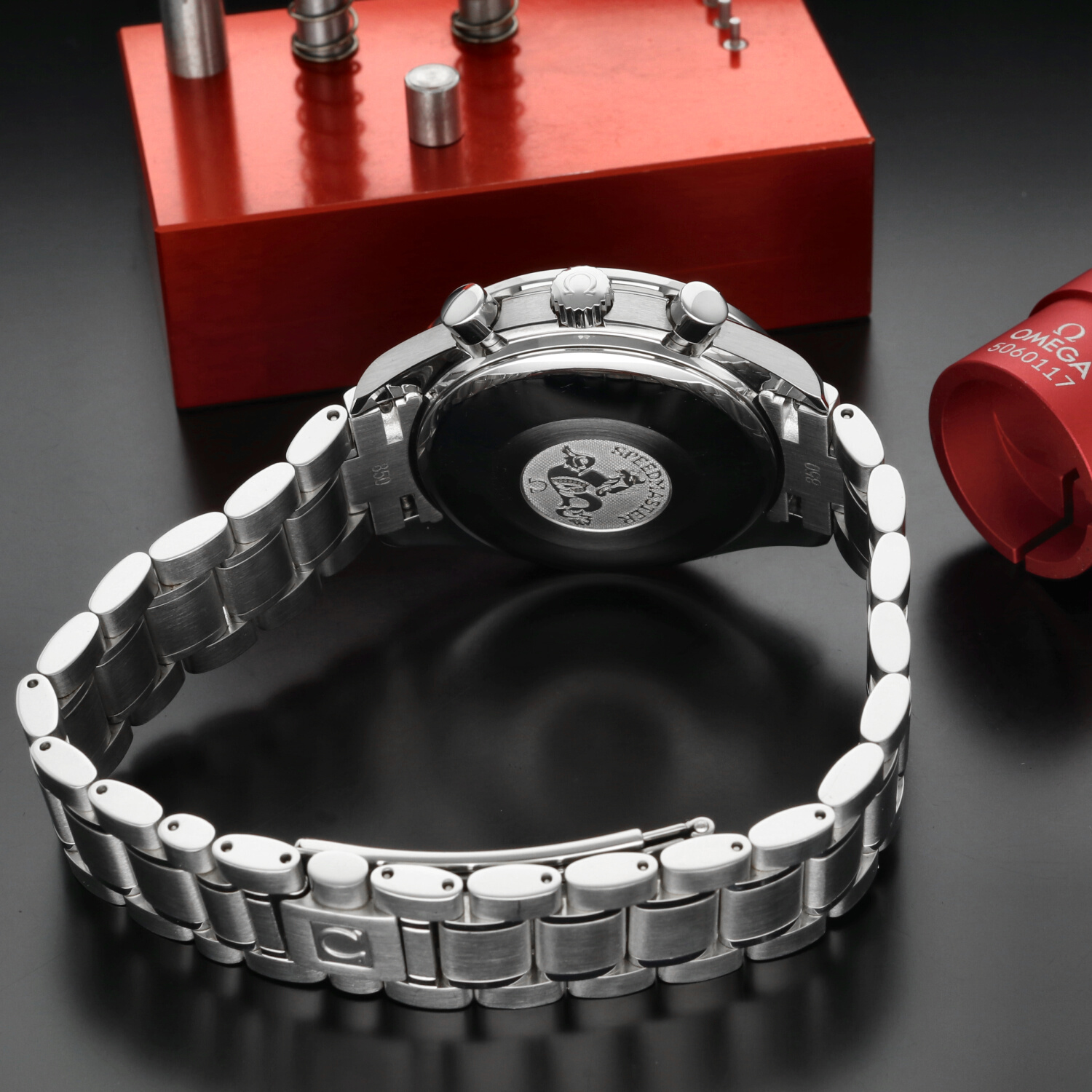 Omega Speedmaster 3520.50.00 Mark 40 Cosmos 39mm Chronograph Full Set - immagine 8