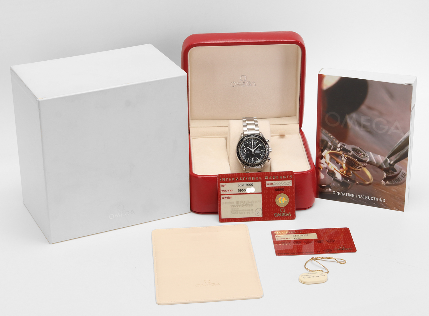 Omega Speedmaster 3520.50.00 Mark 40 Cosmos 39mm Chronograph Full Set - immagine 16