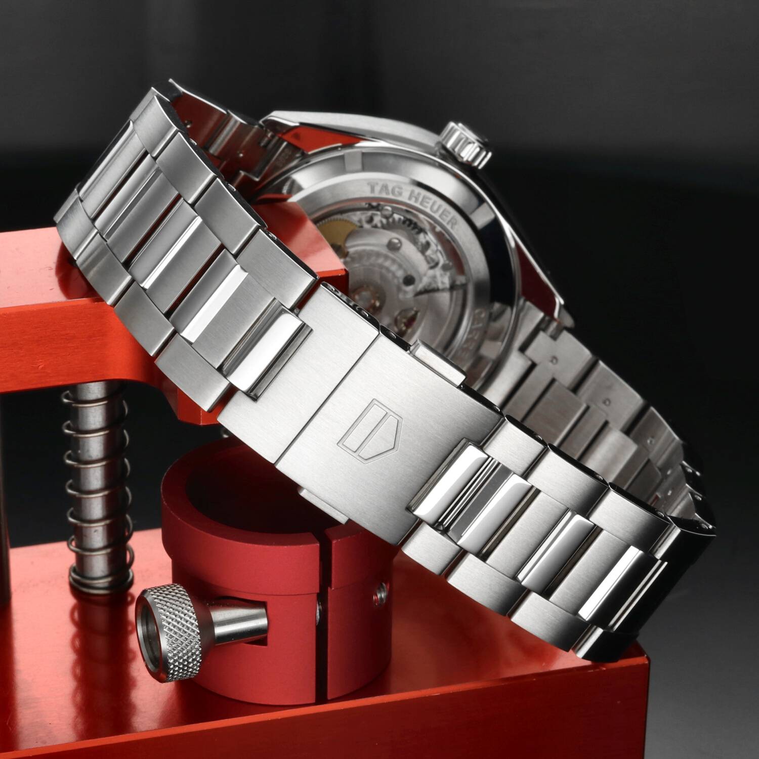 TAG Heuer Carrera Calibre 5 39mm WBN2112.BA0639 Quadrante Blu Automatico Full Set - immagine 7