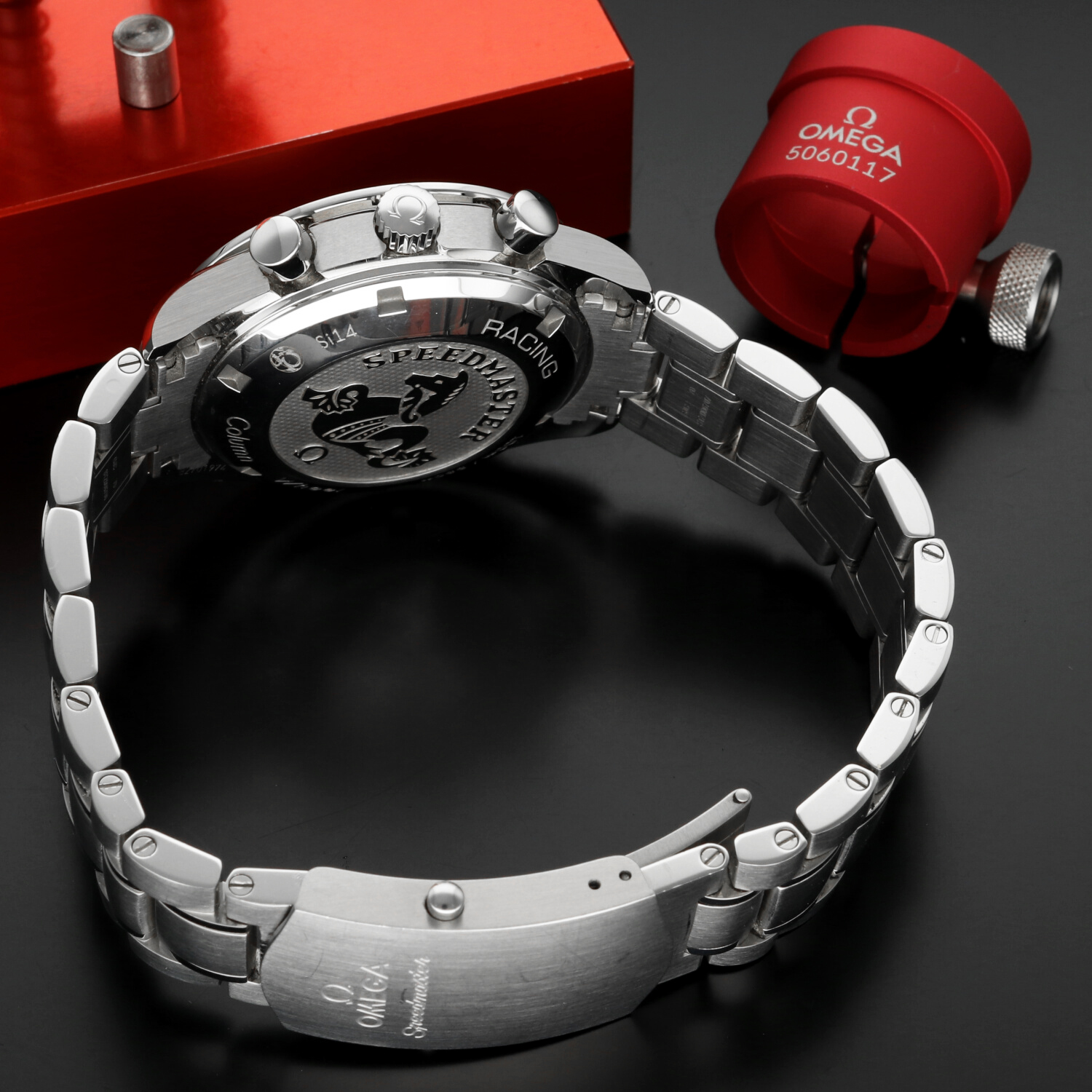 Omega Speedmaster Racing 326.30.40.50.02.001 Chronograph Silver Dial 2023 Full Set - immagine 10