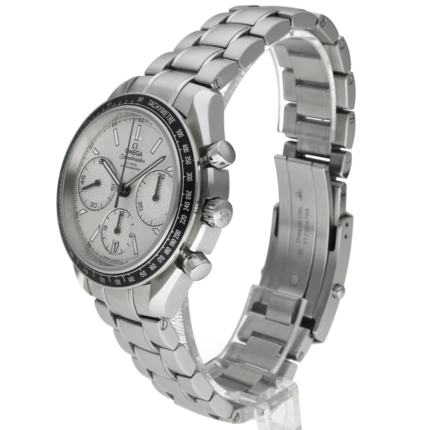 Omega Speedmaster Racing 326.30.40.50.02.001 Chronograph Silver Dial 2023 Full Set - immagine 14